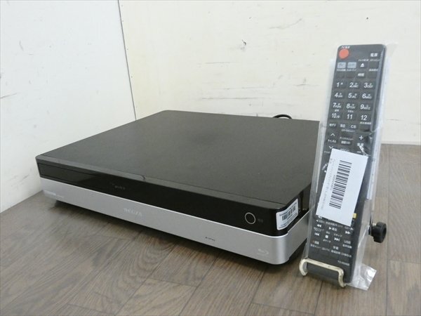 5TB☆13年☆東芝/REGZA☆HDD/BDレコーダー☆DBR-M490☆リモコン付☆タイムシフトマシン 管CX35625