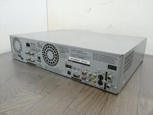 パナソニック/DIGA☆HDD/DVDレコーダー/VHS☆DMR-XP21V☆リモコン付 管CX35523