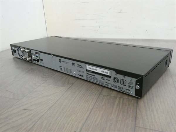 1TB☆18年☆パナソニック/DIGA☆HDD/BDレコーダー☆DMR-BW1050☆リモコン付☆2番組同時(shí)録畫☆3D対応機(jī) 管CX35501