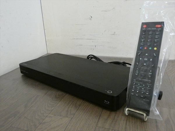 500GB☆14年☆東芝/REGZA☆HDD/BDレコーダー☆DBR-Z510☆リモコン付☆2番組同時(shí)録畫(huà)☆3D対応機(jī) 管CX35582