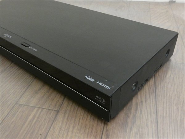 1TB☆16年☆シャープ/SHARP/AQUOS☆HDD/BDレコーダー☆BD-NT1000☆リモコン付☆3番組同時(shí)録畫☆3D対応機(jī) 管SA8855