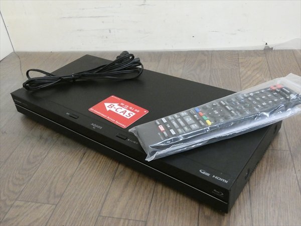 1TB☆16年☆シャープ/SHARP/AQUOS☆HDD/BDレコーダー☆BD-NT1000☆リモコン付☆3番組同時(shí)録畫☆3D対応機(jī) 管SA8855