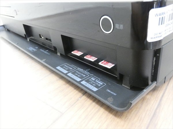6TB☆15年☆東芝/REGZA☆HDD/BDレコーダー☆DBR-M590☆リモコン付☆タイムシフトマシン 管CX35526