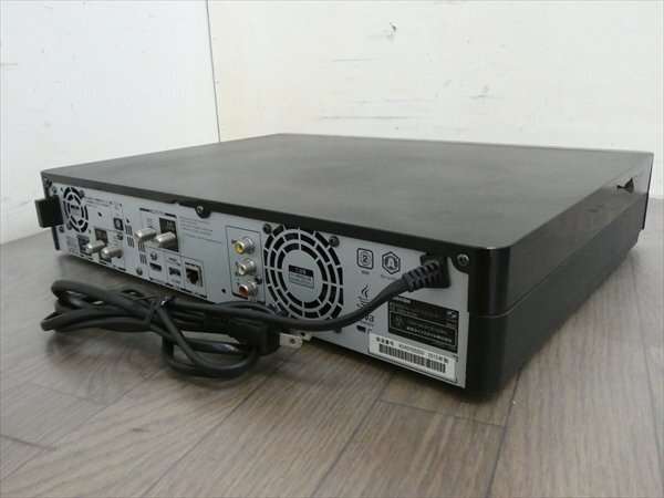 6TB☆15年☆東芝/REGZA☆HDD/BDレコーダー☆DBR-M590☆リモコン付☆タイムシフトマシン 管CX35526