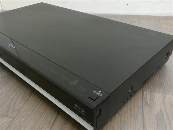 3TB☆カセットHDD付屬☆15年☆シャープ/SHARP☆HDD/BDレコーダー☆BD-T3700☆リモコン付☆3番組同時(shí)録畫☆3D対応機(jī) 管SA8821