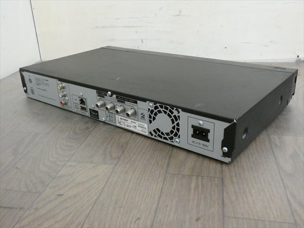 500GB☆15年☆シャープ/SHARP/AQUOS☆HDD/BDレコーダー☆BD-W580☆リモコン付☆2番組同時録畫☆3D対応機 管SA8865