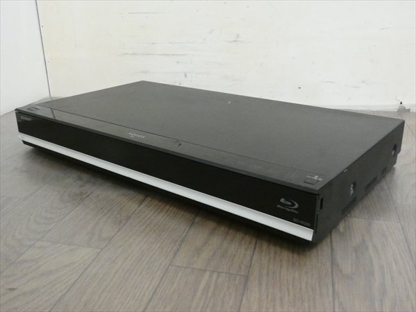 500GB☆15年☆シャープ/SHARP/AQUOS☆HDD/BDレコーダー☆BD-W580☆リモコン付☆2番組同時録畫☆3D対応機 管SA8865