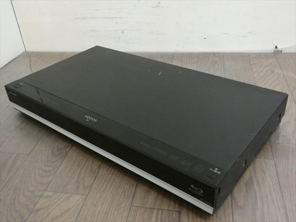 500GB☆15年☆シャープ/SHARP/AQUOS☆HDD/BDレコーダー☆BD-W580☆リモコン付☆2番組同時録畫☆3D対応機 管SA8865