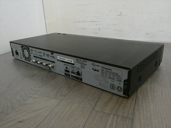 2TB☆16年☆パナソニック/DIGA☆HDD/BDレコーダー☆DMR-BRX2020☆リモコン付☆全録/3D対応機 管CX35520