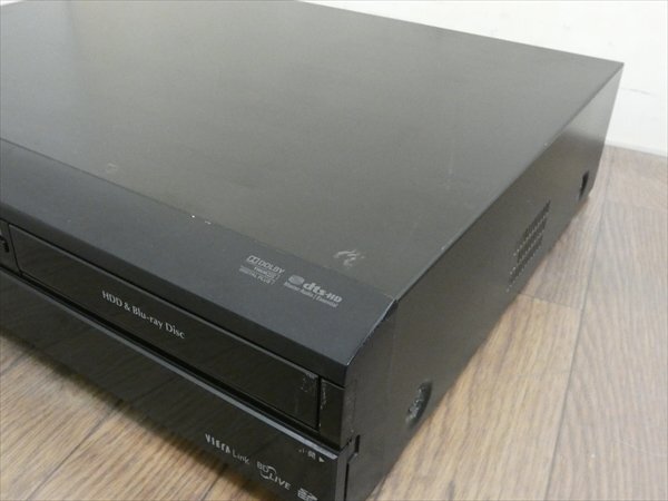 10年☆パナソニック/DIGA☆HDD/VHS一體型BDレコーダー☆DMR-BR670V☆リモコン付 管CX35617