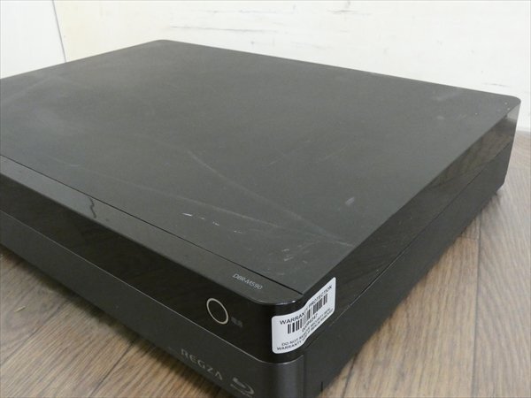 6TB☆15年☆東芝/REGZA☆HDD/BDレコーダー☆DBR-M590☆リモコン付☆タイムシフトマシン 管CX35623