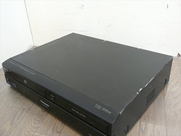 パナソニック/DIGA☆HDD/VHS一體型BDレコーダー☆DMR-BR670V☆リモコン付 管CX35619