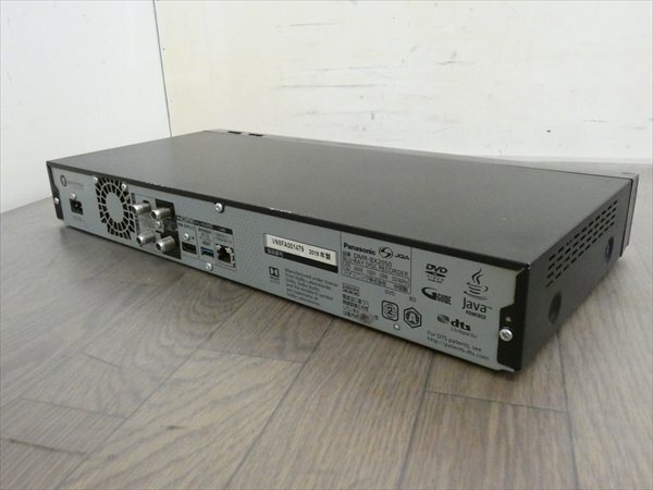2TB☆18年☆パナソニック/DIGA☆HDD/BDレコーダー☆DMR-BRX2050☆リモコン付☆全録/3D対応機(jī) 管CX35524