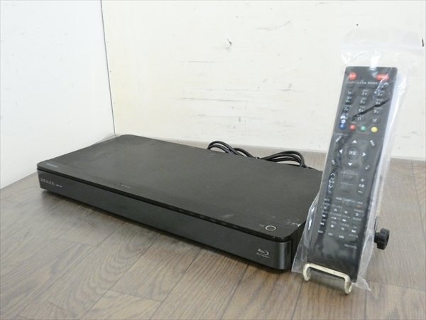 1TB☆13年☆東芝/REGZA☆HDD/BDレコーダー☆DBR-T450☆リモコン付☆3番組同時(shí)録畫/3D対応機(jī) 管CX35635