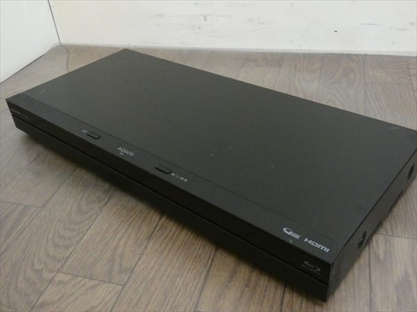 1TB☆19年☆シャープ/SHARP/AQUOS☆HDD/BDレコーダー☆2B-C10BW1☆リモコン付☆2番組同時録畫☆3D/4K対応機 管SA8828