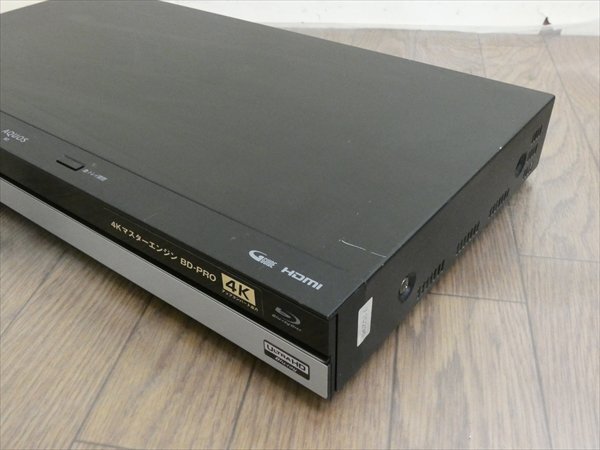 1TB☆17年☆シャープ/SHARP/AQUOS☆HDD/BDレコーダー☆BD-UT1100☆リモコン付 管SA8826