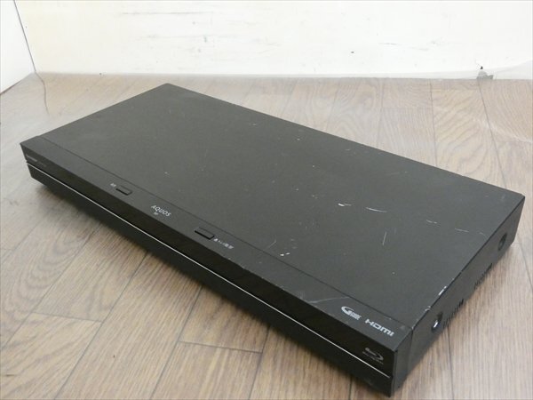 1TB☆16年☆シャープ/SHARP/AQUOS☆HDD/BDレコーダー☆BD-NT1000☆リモコン付☆3番組同時録畫☆3D対応機 管SA8856