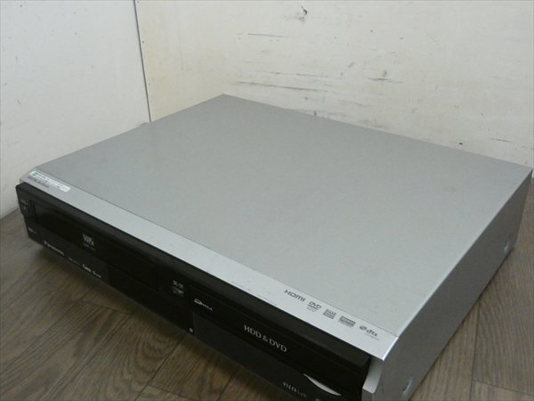 パナソニック/DIGA☆HDD/DVDレコーダー/VHS☆DMR-XP21V☆リモコン付 管CX35614