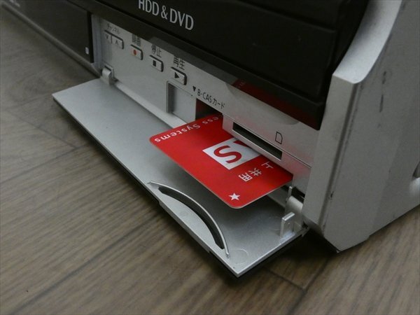 パナソニック/DIGA☆HDD/DVDレコーダー/VHS☆DMR-XP21V☆リモコン付 管CX35614