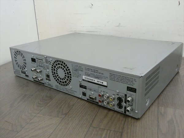 パナソニック/DIGA☆HDD/DVDレコーダー/VHS☆DMR-XP21V☆リモコン付 管CX35615