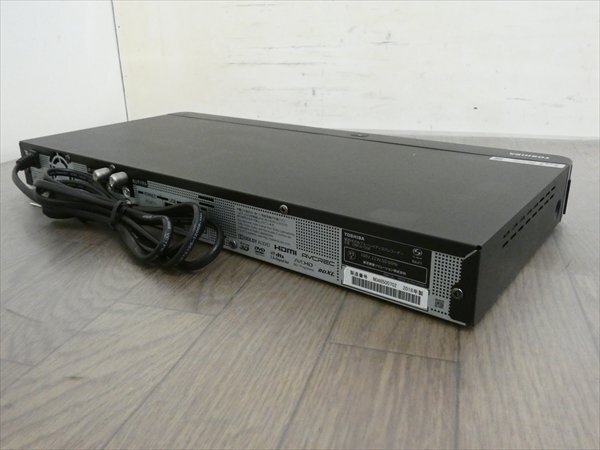 1TB☆18年☆東芝/REGZA☆HDDBDレコーダー☆DBR-Ｗ1008☆リモコン付☆2番組同時録畫☆3D対応機(jī) 管CX35595