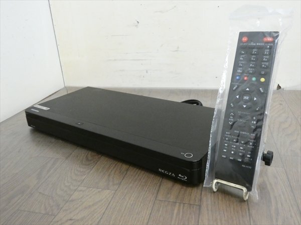 1TB☆18年☆東芝/REGZA☆HDDBDレコーダー☆DBR-Ｗ1008☆リモコン付☆2番組同時録畫☆3D対応機(jī) 管CX35595