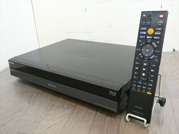 2TB☆12年☆東芝/REGZA☆HDD/BDレコーダー☆DBR-Z160☆リモコン付☆2番組同時録畫☆3D対応機 管CX35651