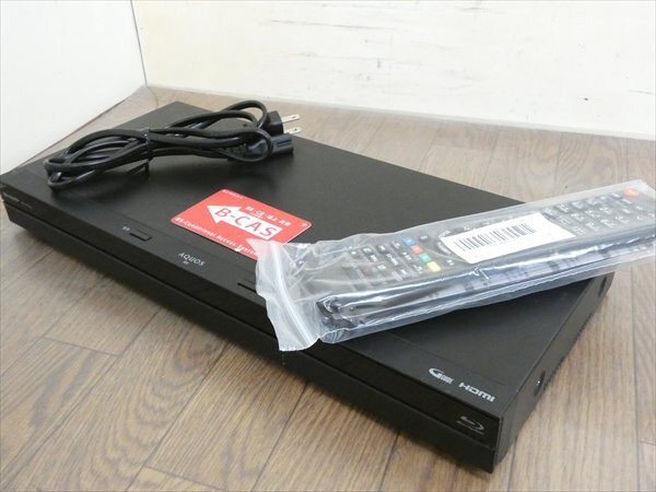 500GB☆18年☆シャープ/SHARP/AQUOS☆HDD/BDレコーダー☆BD-NW520☆リモコン付☆2番組同時(shí)録畫☆3D対応機(jī) 管SA8837