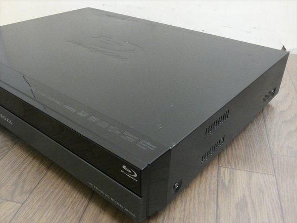 2TB☆12年☆東芝/REGZA☆HDD/BDレコーダー☆DBR-Z160☆リモコン付☆2番組同時録畫☆3D対応機 管CX35651