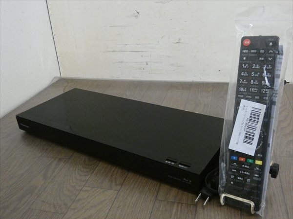 500GB☆17年☆パナソニック/DIGA☆HDD/BDレコーダー☆DMR-BRS530☆リモコン付☆3D対応機 管CX35620