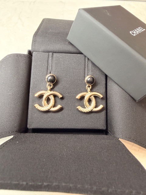 *H7-9-53 Chanel CHANEL серьги Gold здесь Mark B25P аксессуары женский прекрасный товар