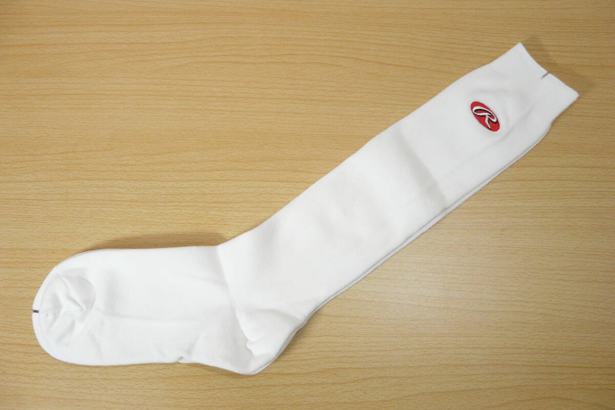 【レッグウェア★未使用品】Rawlings◆野球 ソフトボール◆厚手 アンダーソックス◆大寸 3足セット◆26-29cm◆高級(jí)素材使用◆稀少◆