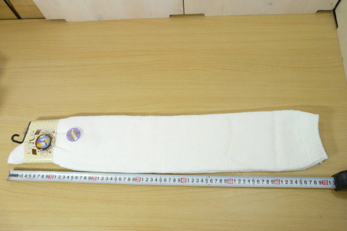 【レッグウェア★未使用品】E.G.SMITH◆スミス◆ルーズソックス◆ゴム抜きタイプ◆23-27cm◆極厚◆稀少な70cm丈◆平成ギャル◆_画像7