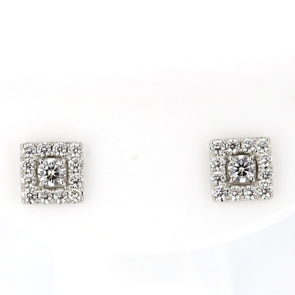 和光 WAKO ダイヤモンド 0.22ct×2 ピアス プラチナ Pt950/Pt900_画像2