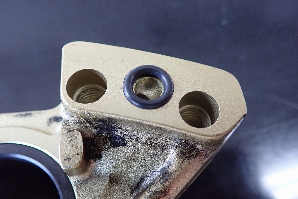 【新品】ブレンボ キャリパー用 合わせ部 連結部 Ｏリング ２個　検）brembo ヤマンボ ブレーキ カニ リペア あわせ オーリング_画像2