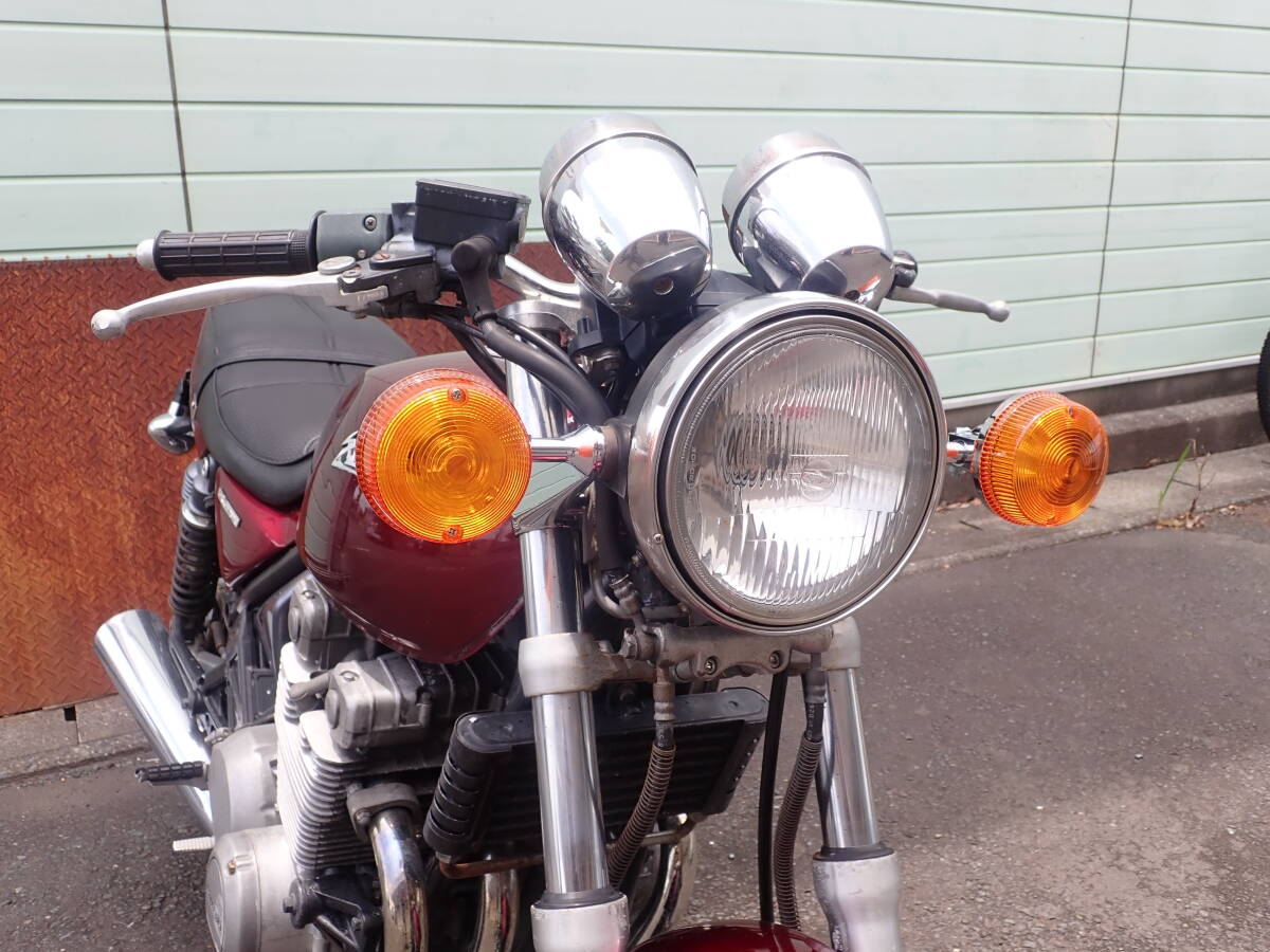 ZⅡタイプ 小径ウインカーステー（長さ／ショート）メッキ【新設計・特注】 検）Z1 Z2 当時 カスタム 58cm 小さい テーパー ステー_画像7