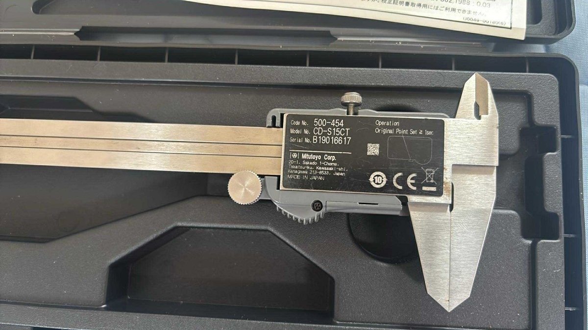 mitsutoyo/Mitutoyo 500-454(CD-S15CT)150mm цифровой штангенциркуль teji matic суппорт * текущее состояние доставка б/у товар