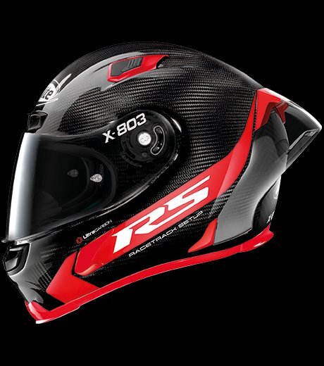 展示品特価！NOLANノーラン X-LITE X-803RS ULTRAカーボン ホットラップ レッド/Lサイズ フルフェイスヘルメット デイトナ【当店在庫あり】_画像2
