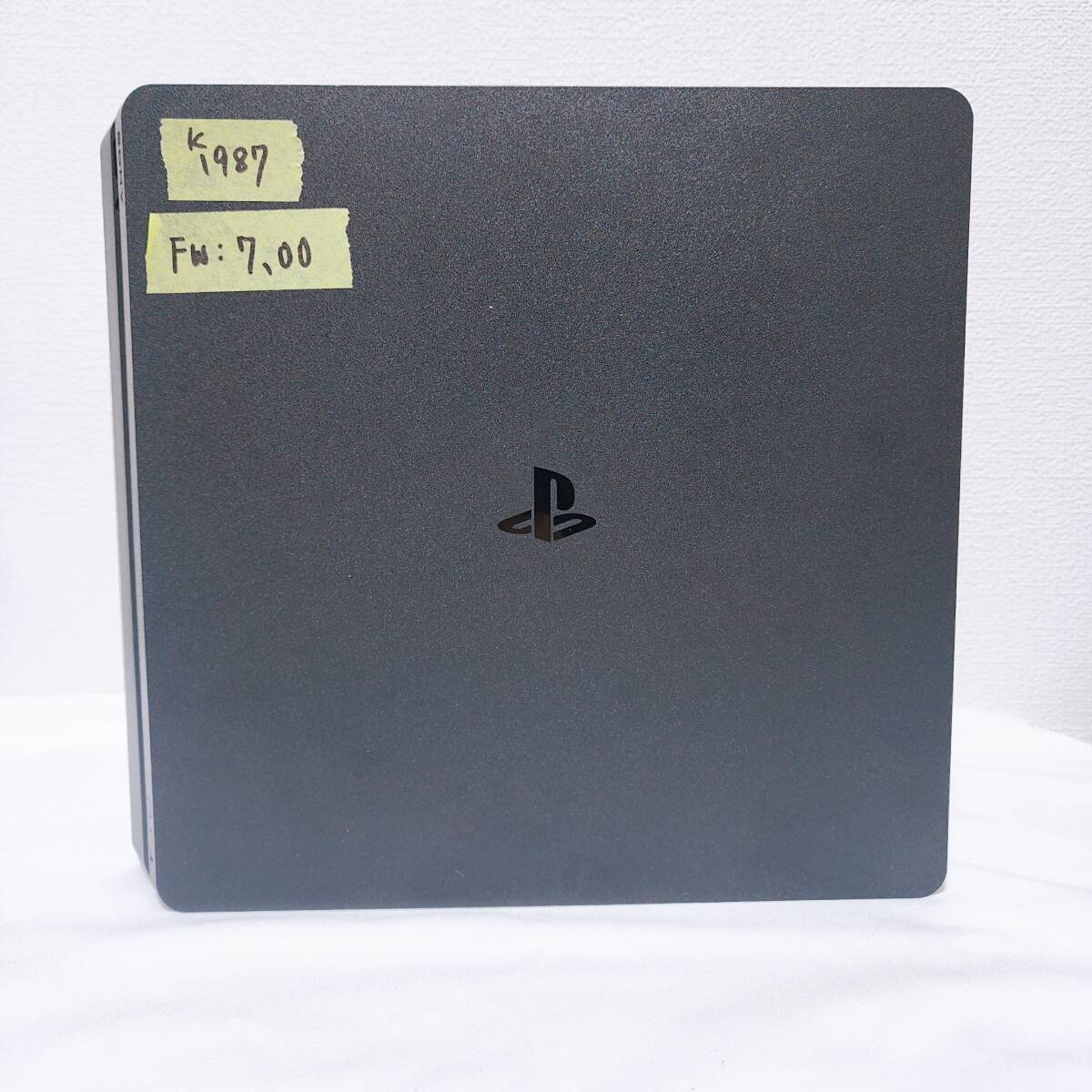 PS4 CUH-2200 500GB FW7.00 封印シールあり プレステ4 本体 PlayStation4 SONY ソニー FW9.00以下 動作確認済み 初期化済み K1987_画像3