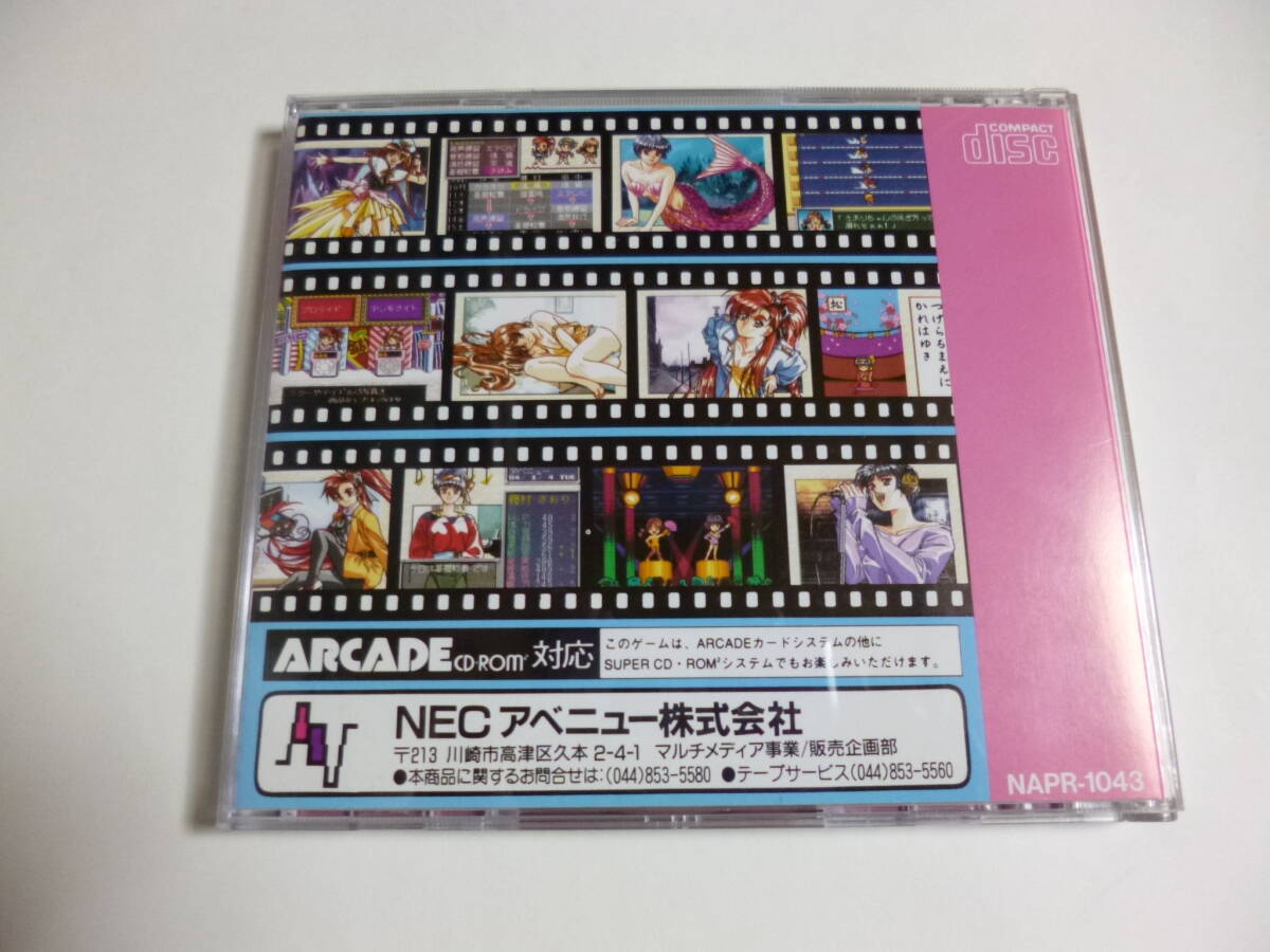 PCE　SCD　誕生～デビュー～　箱?説明書付　PCエンジン　スーパーCD-ROMソフト