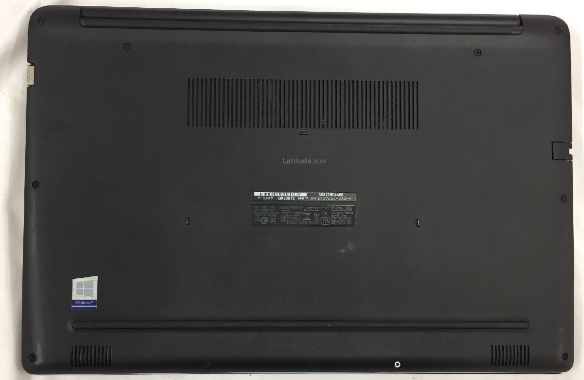 MI2109Y【第8世代i5/Win11搭載】DELL Latitude 3500 CPU:Intel(R) Core(TM) i5-8265U CPU @ 1.60GHz SSD:256GB メモリ:8GB N_画像3