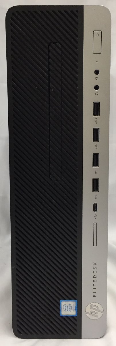 MI2402Y【第9世代Core i9/メモリ16GB/1円～】HP EliteDesk 800 G5 SFF CPU:Intel(R) Core(TM) i9-9900 CPU @ 3.10GHz SSD:512GB HDD:1TB D