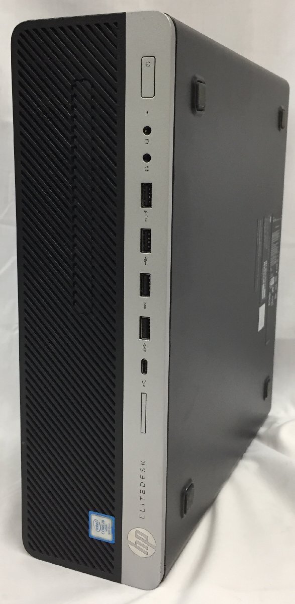 MI2402Y【第9世代Core i9/メモリ16GB/1円～】HP EliteDesk 800 G5 SFF CPU:Intel(R) Core(TM) i9-9900 CPU @ 3.10GHz SSD:512GB HDD:1TB D