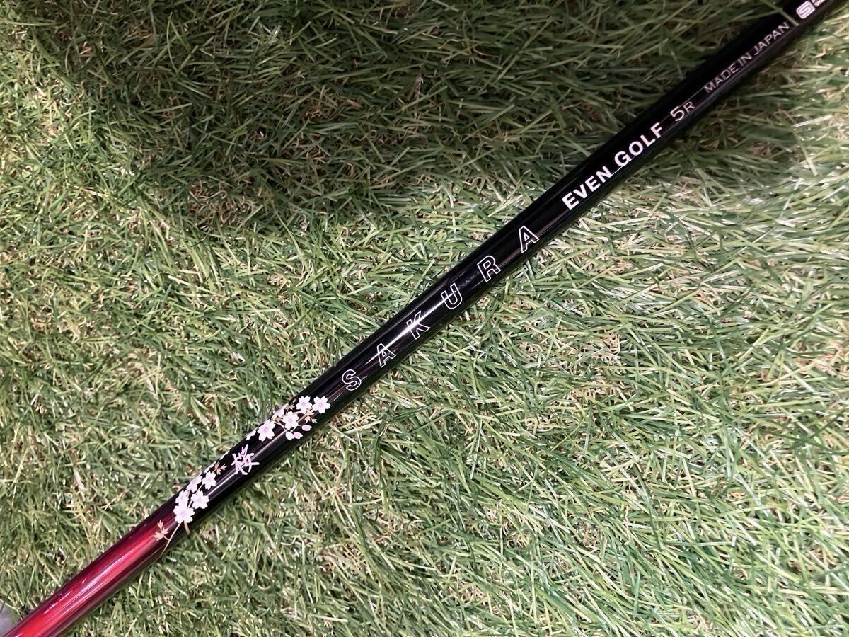 [li вал ] EVEN GOLF Sakura 5R XXIO10 Miyazaki Model 9.5° 52g крутящий момент 4.6 средний состояние 1W Driver черный XXIO тонн 