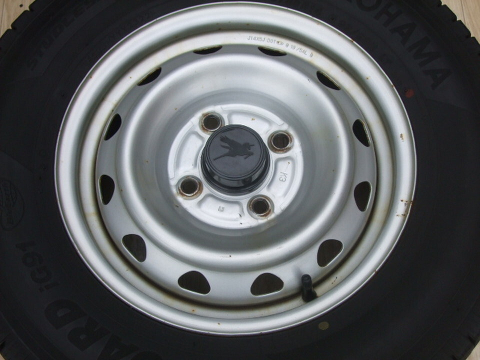 日産 NV200 バネットバン 4WD 5J 114.3 +40 2022/2023年製 iG91 175/80R14 99/98N(8PR) LT 4本 A01_画像5