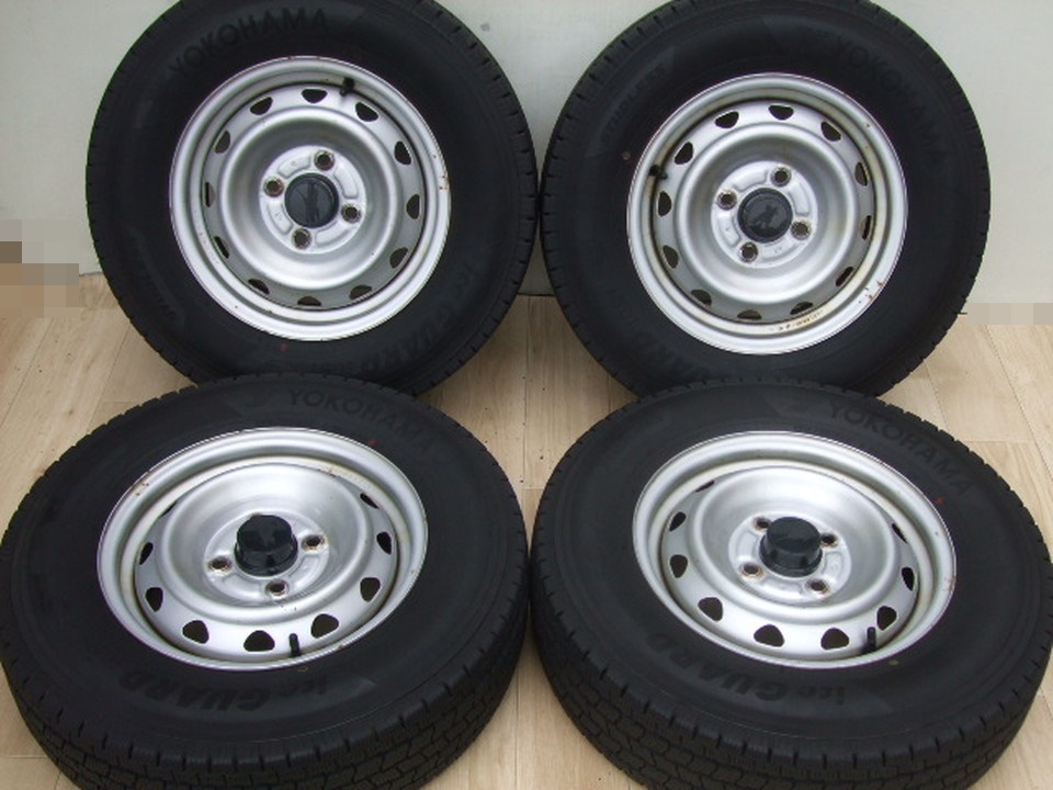 日産 NV200 バネットバン 4WD 5J 114.3 +40 2022/2023年製 iG91 175/80R14 99/98N(8PR) LT 4本 A01_画像1