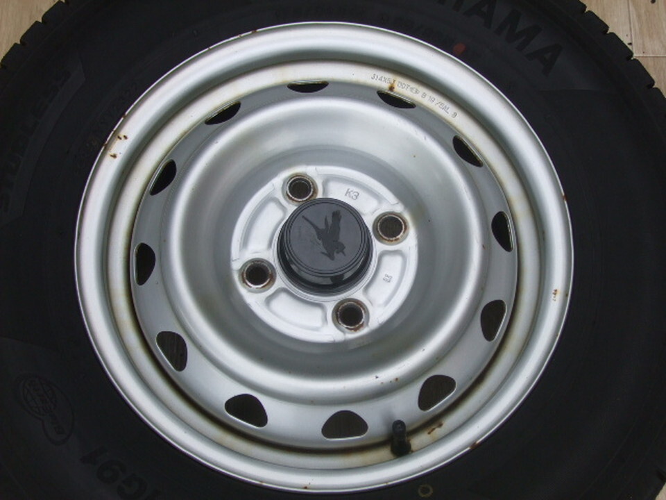 日産 NV200 バネットバン 4WD 5J 114.3 +40 2022/2023年製 iG91 175/80R14 99/98N(8PR) LT 4本 A01_画像4