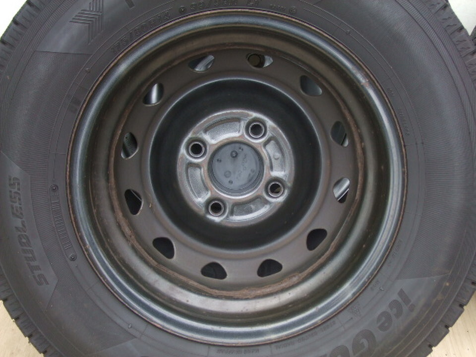 日産 NV200 バネットバン 4WD 5J 114.3 +40 2022/2023年製 iG91 175/80R14 99/98N(8PR) LT 4本 A01_画像7