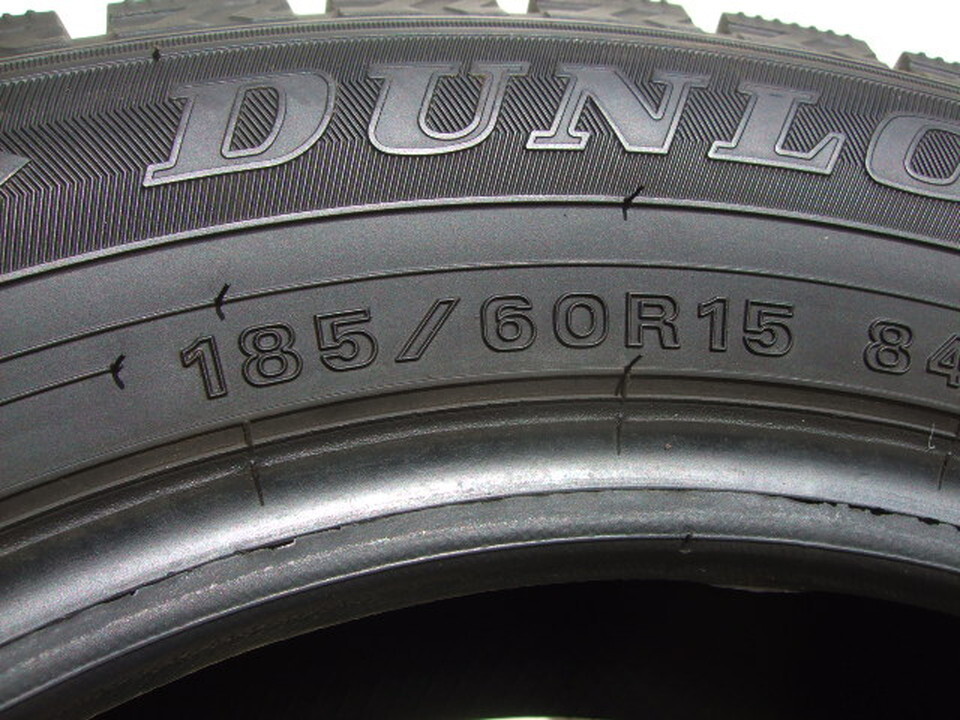 ダンロップ WINTER MAXX WM02 185/60R15 84Q 2023年製 4本セット 会社宛 福山通運営業所止 送料無料 H36_画像8