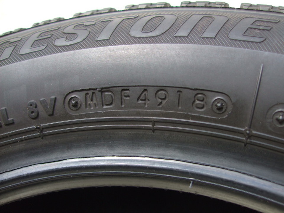 ブリヂストン BLIZZAK VRX 155/65R14 75Q 2018年製 2本 会社宛 送料安い H32_画像9